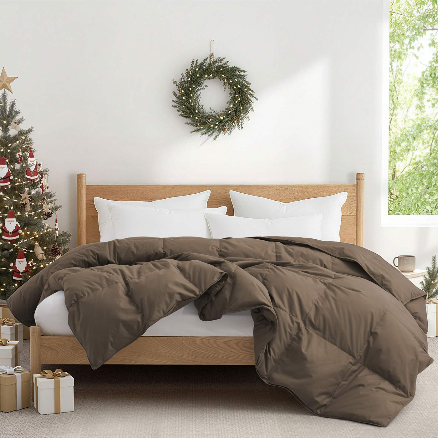 All Season Organic Cotton Down & Feather Comforter
