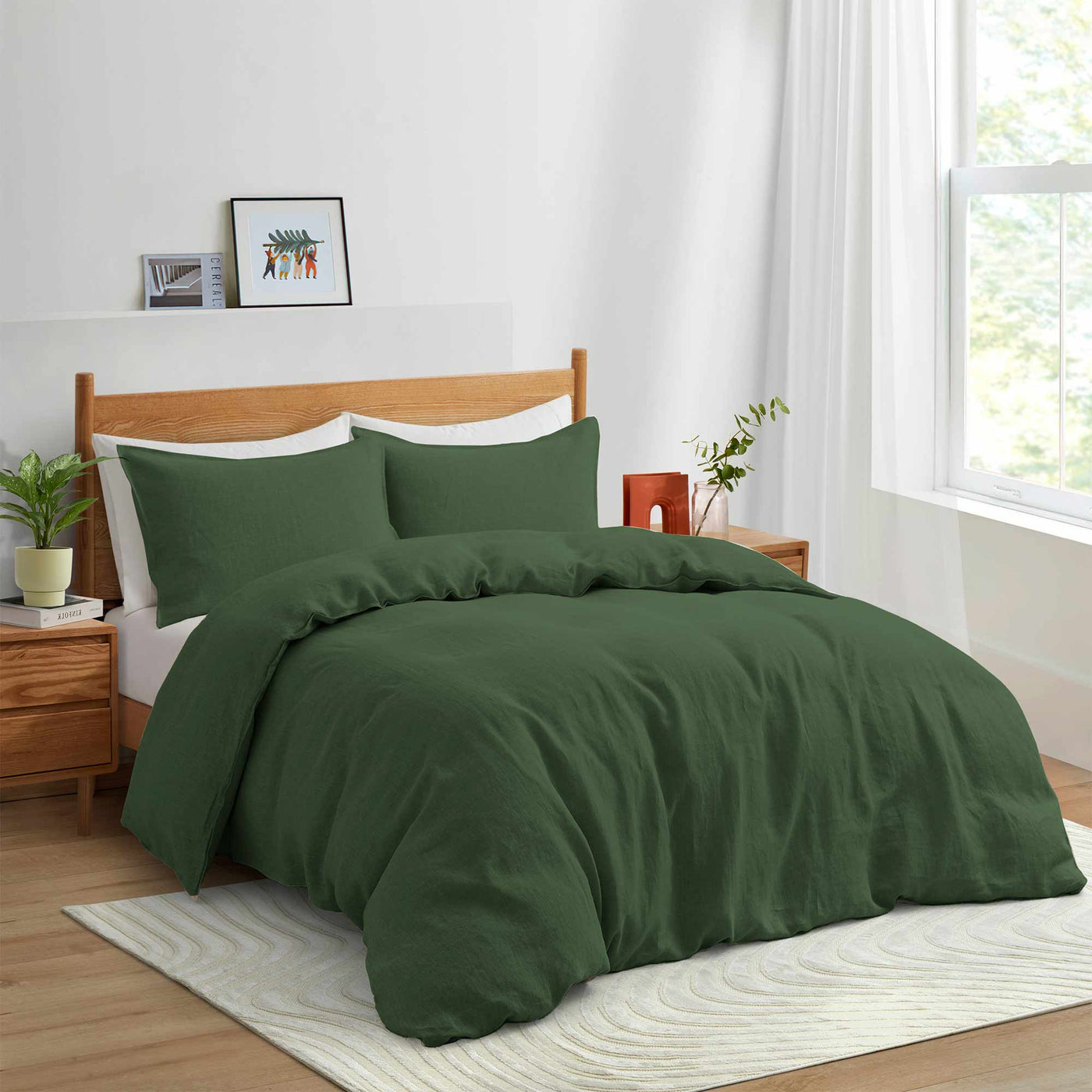 French Linen Duvet Cover Set