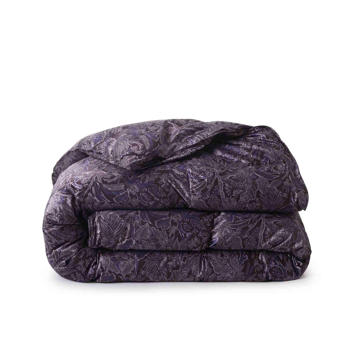 All Season Silk Covered 93% White Goose Down Comforter
