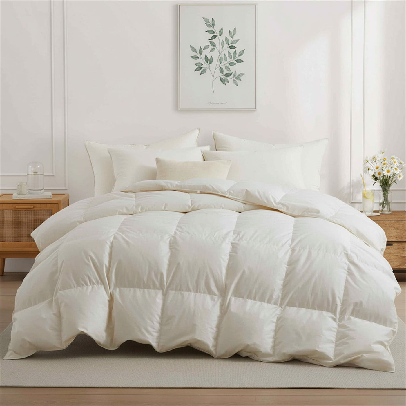 Organic Cotton Down Comforter