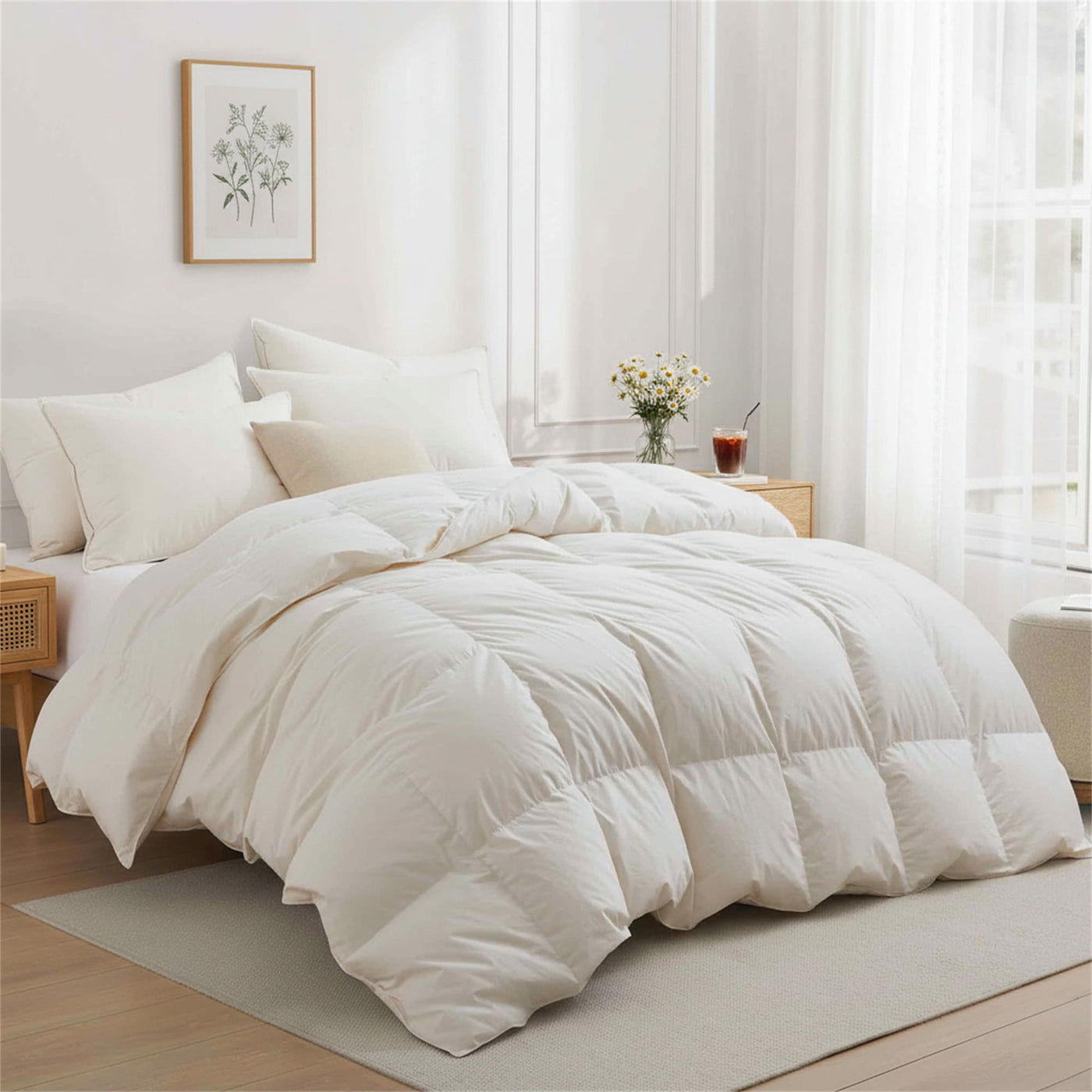 Organic Cotton Down Comforter