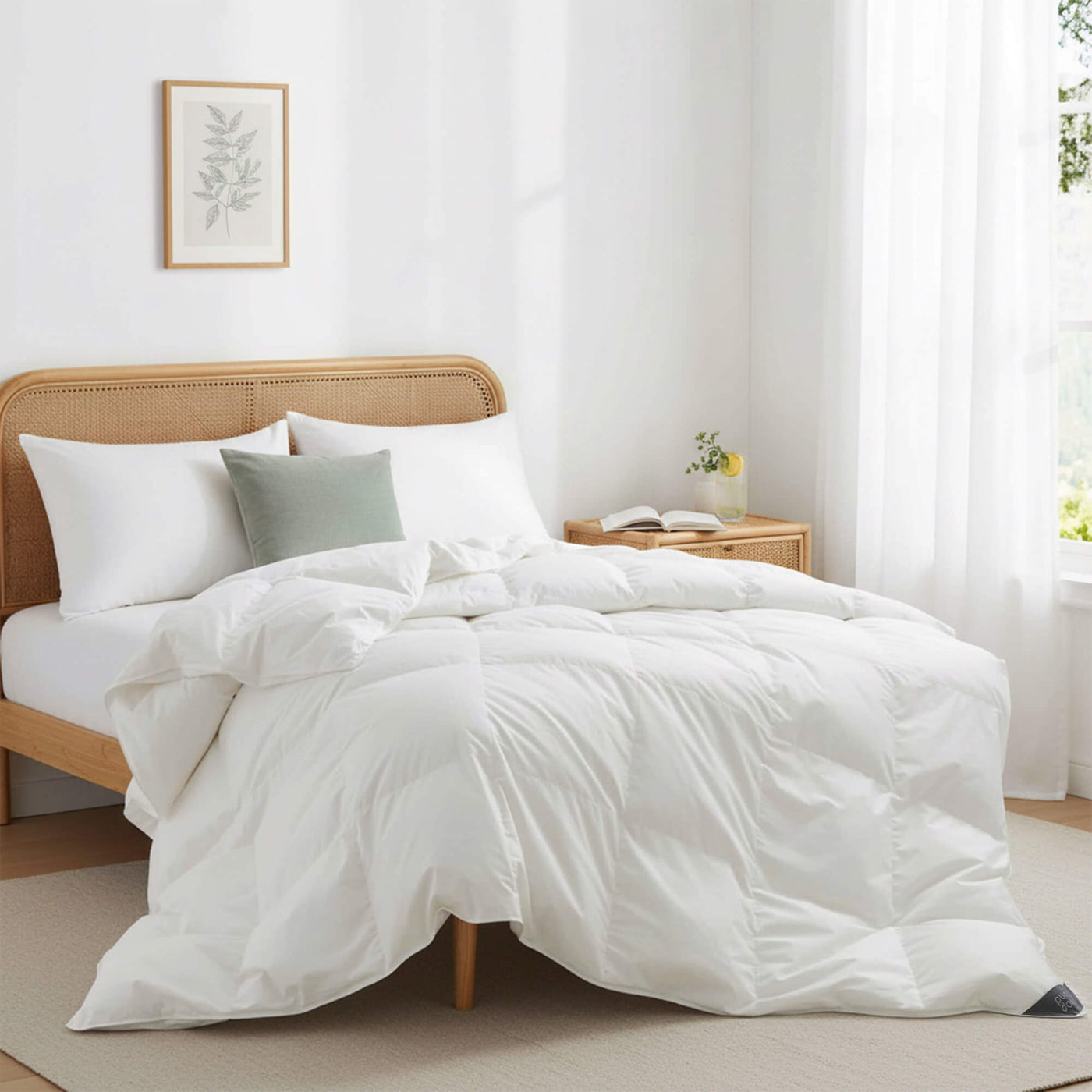 Organic Cotton Down Comforter