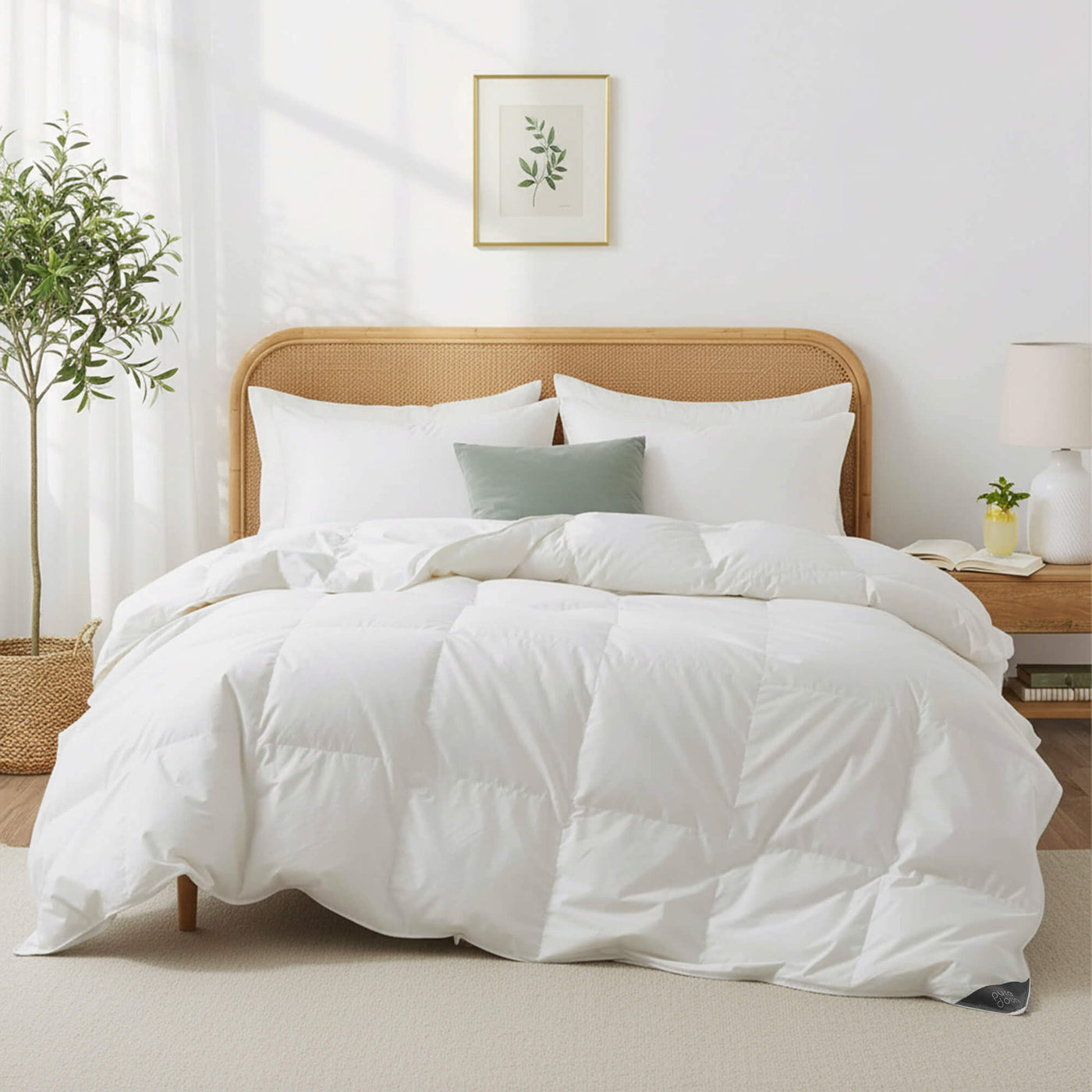 Organic Cotton Down Comforter