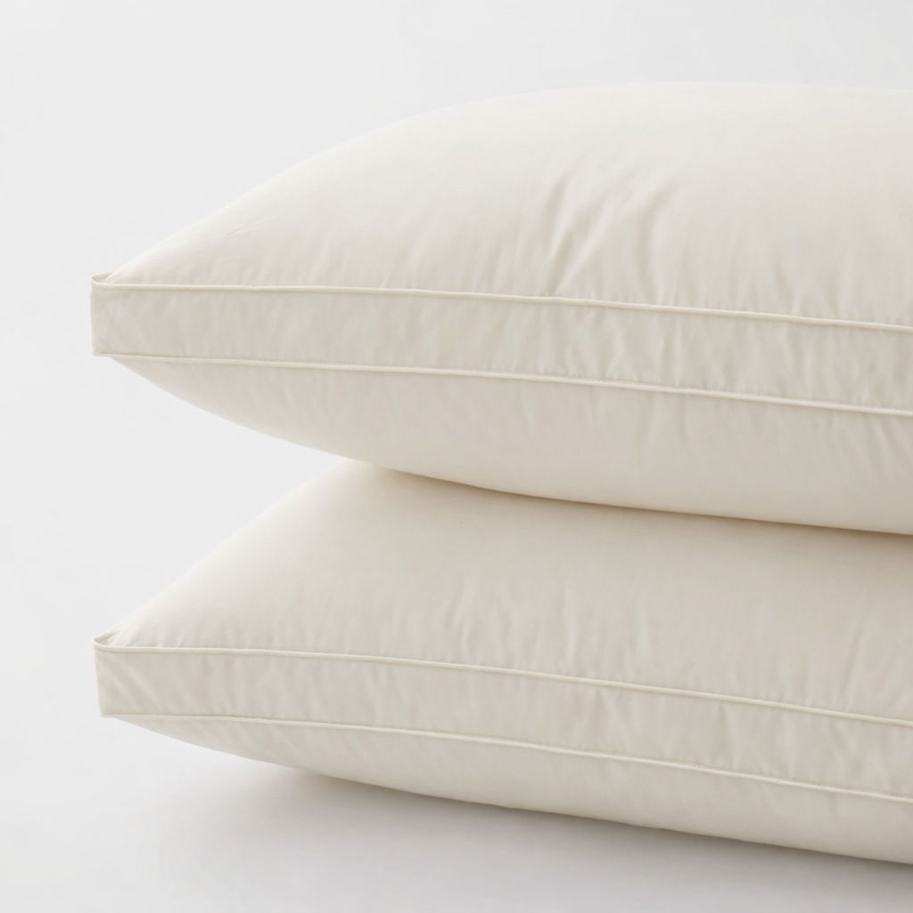Made in Germany Organic Cotton Down Feather Pillows