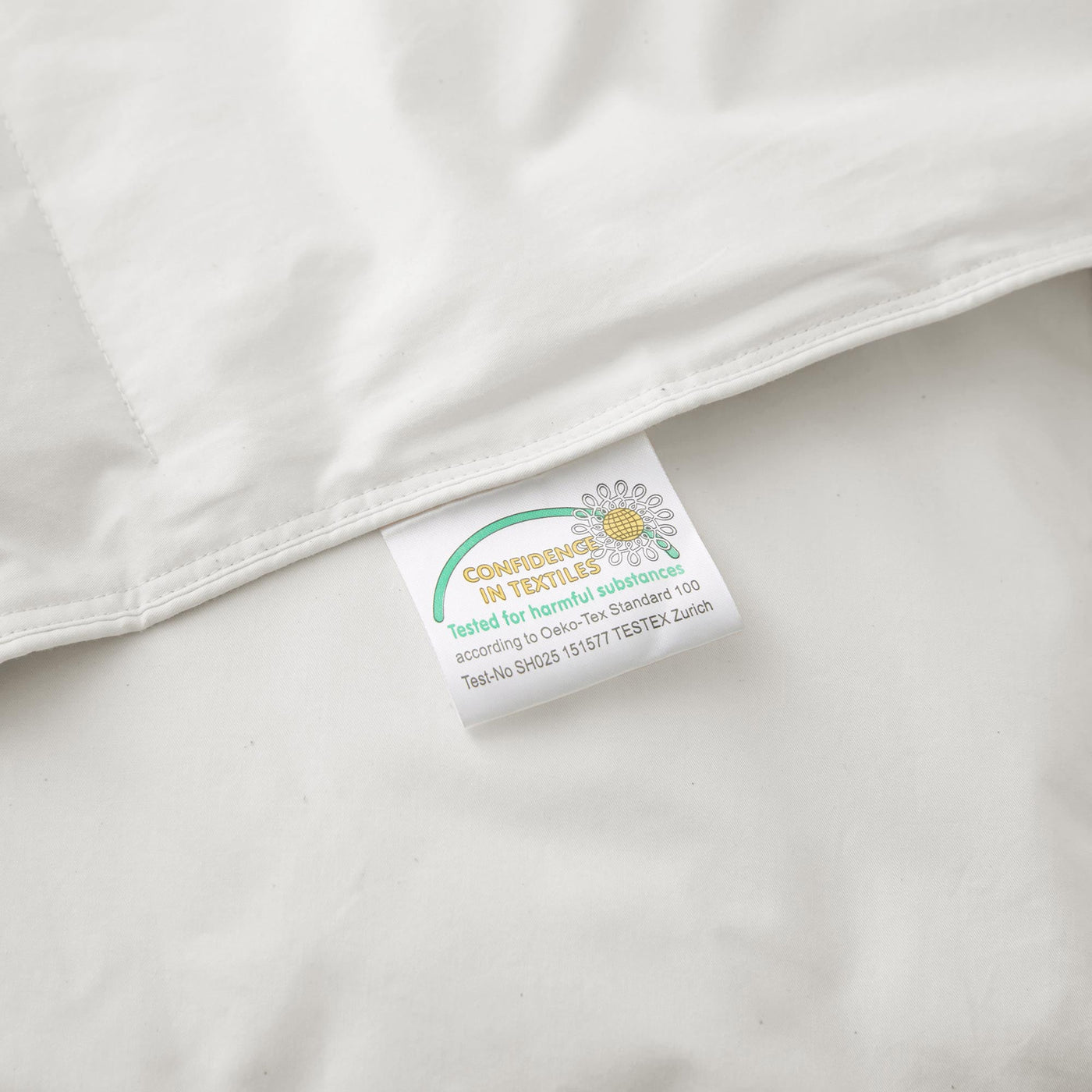Lightweight Organic Cotton Down & Feather Comforter