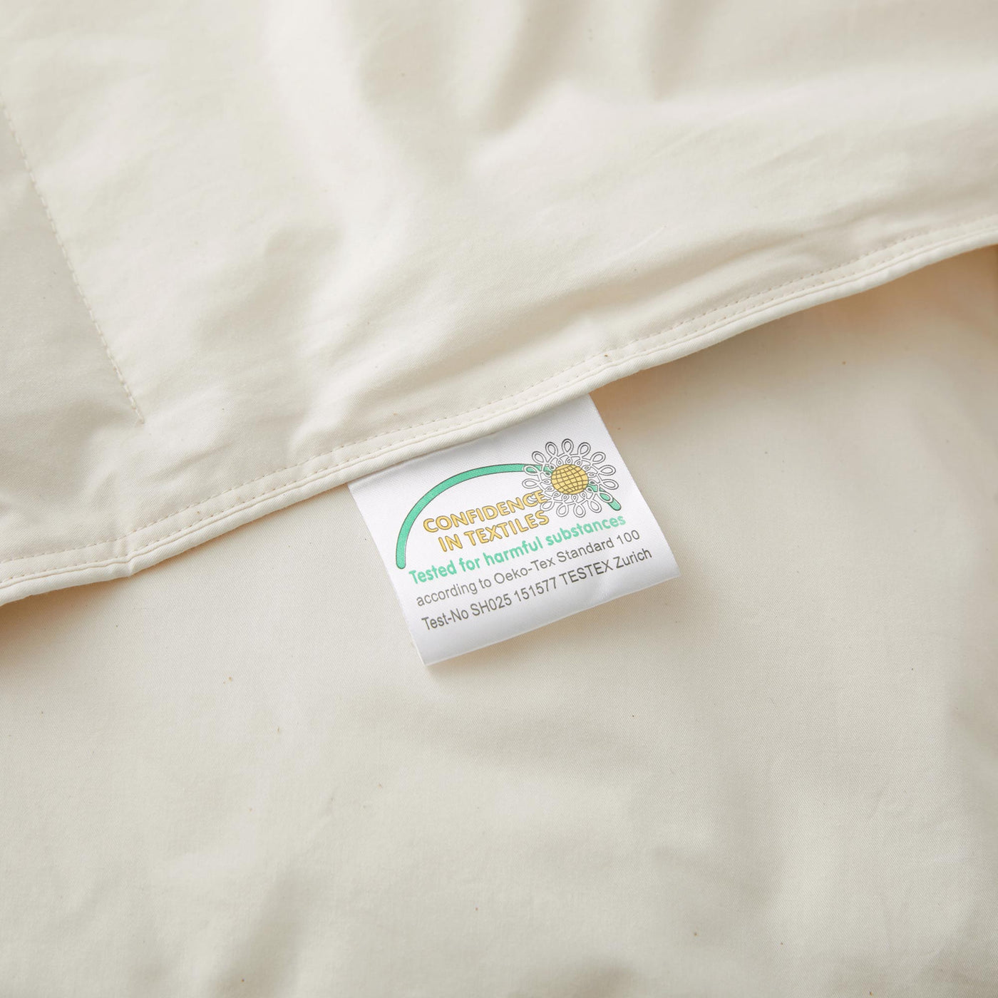 Lightweight Organic Cotton Down & Feather Comforter