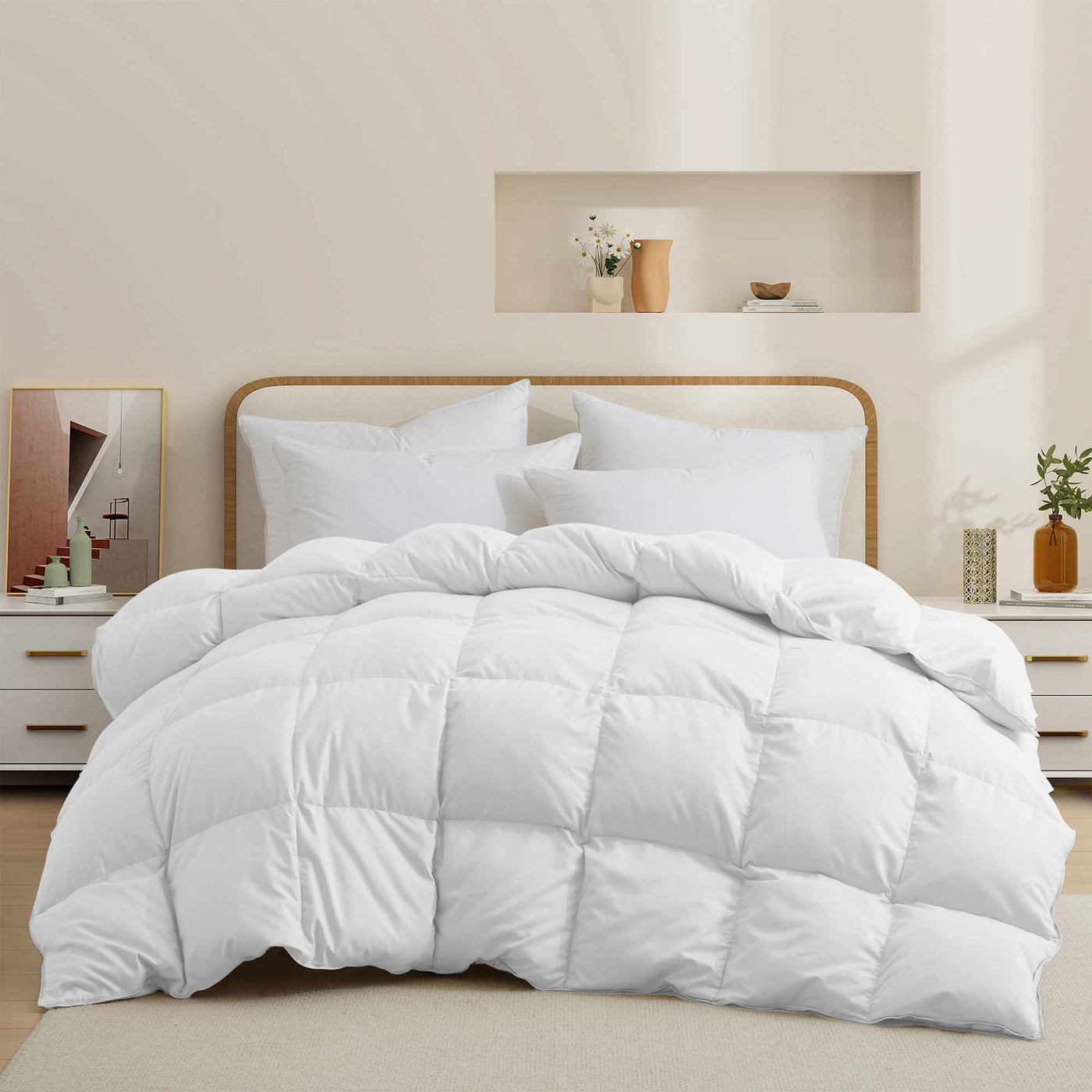 Goose Feather and Down Comforter