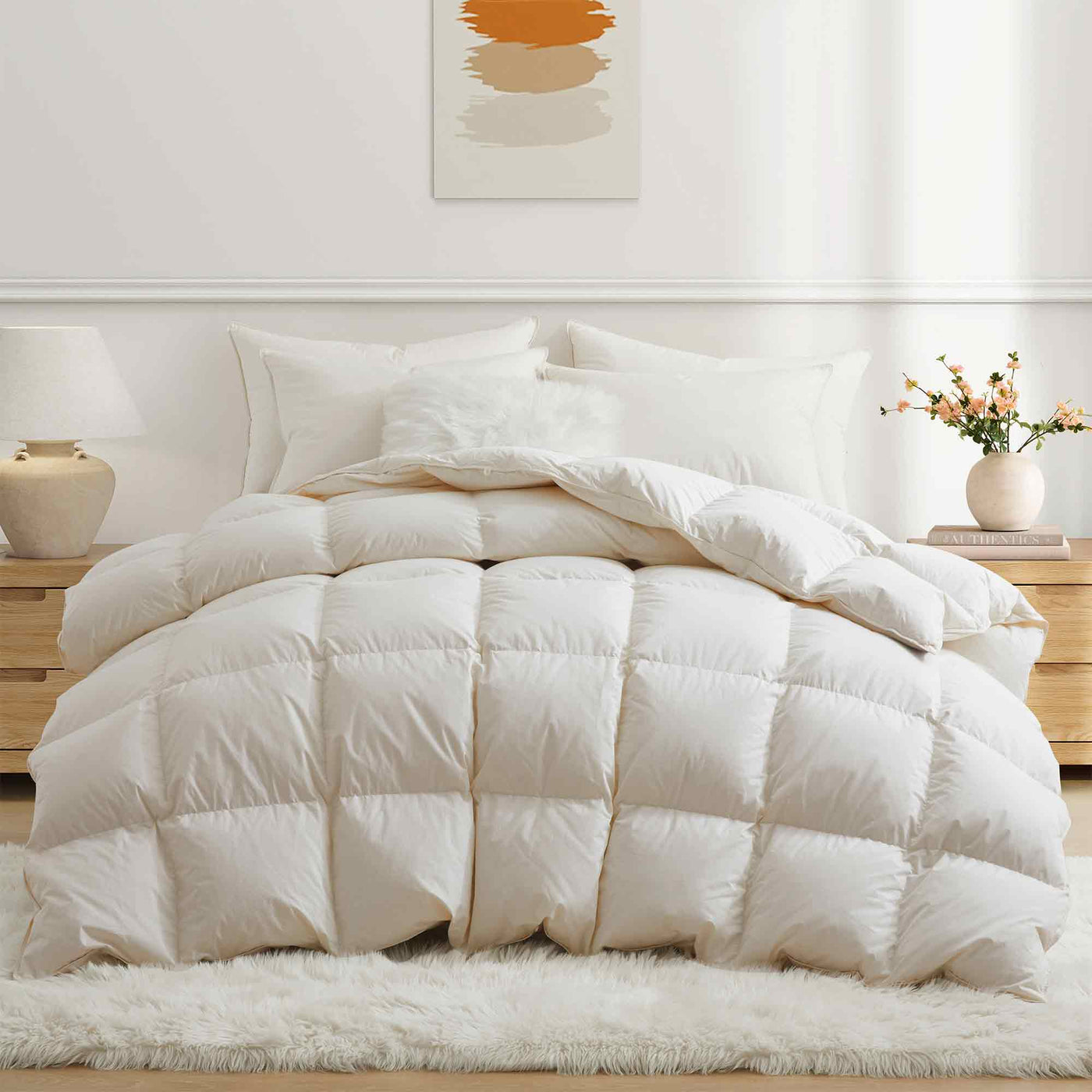 Organic Cotton Down Comforter