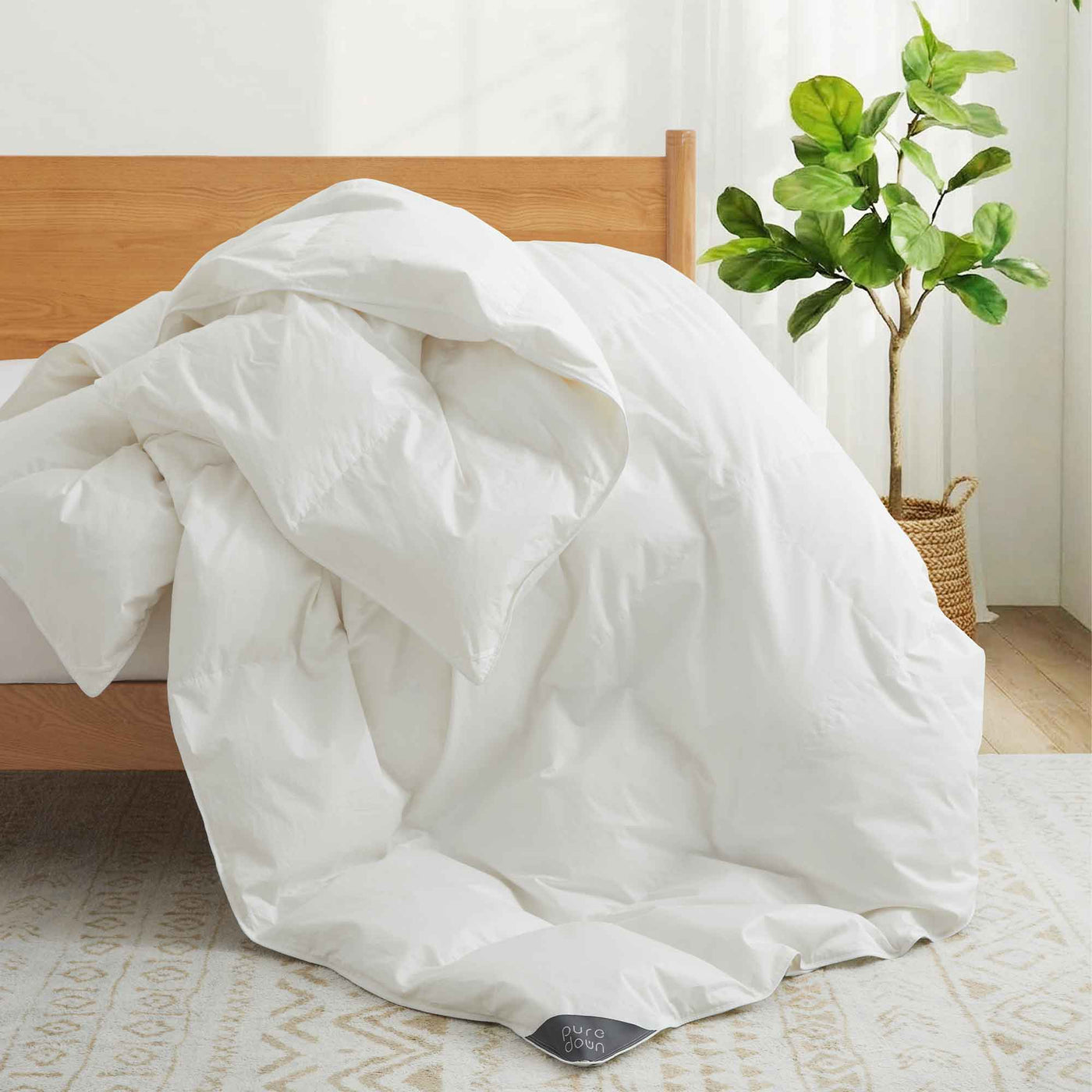 Organic Cotton Down Comforter