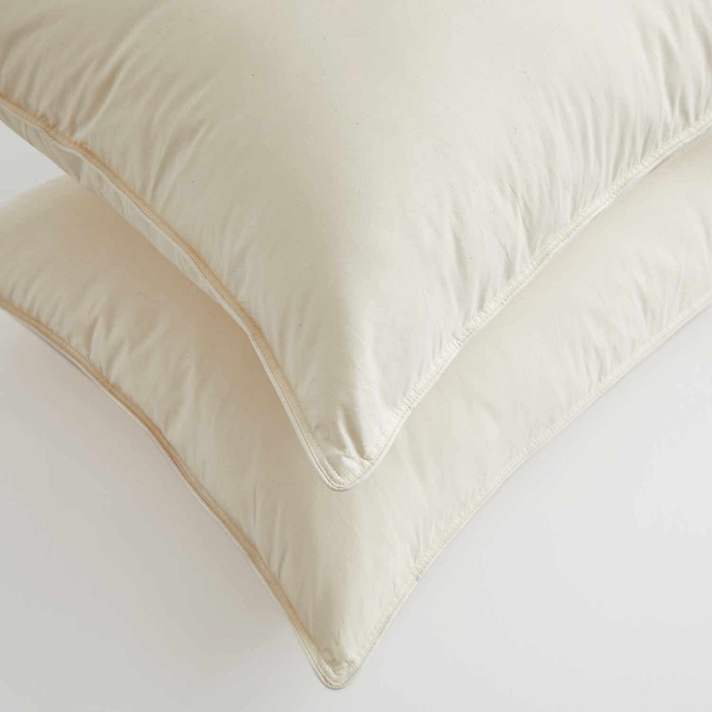 Made in Germany Organic Cotton Down Feather Pillows