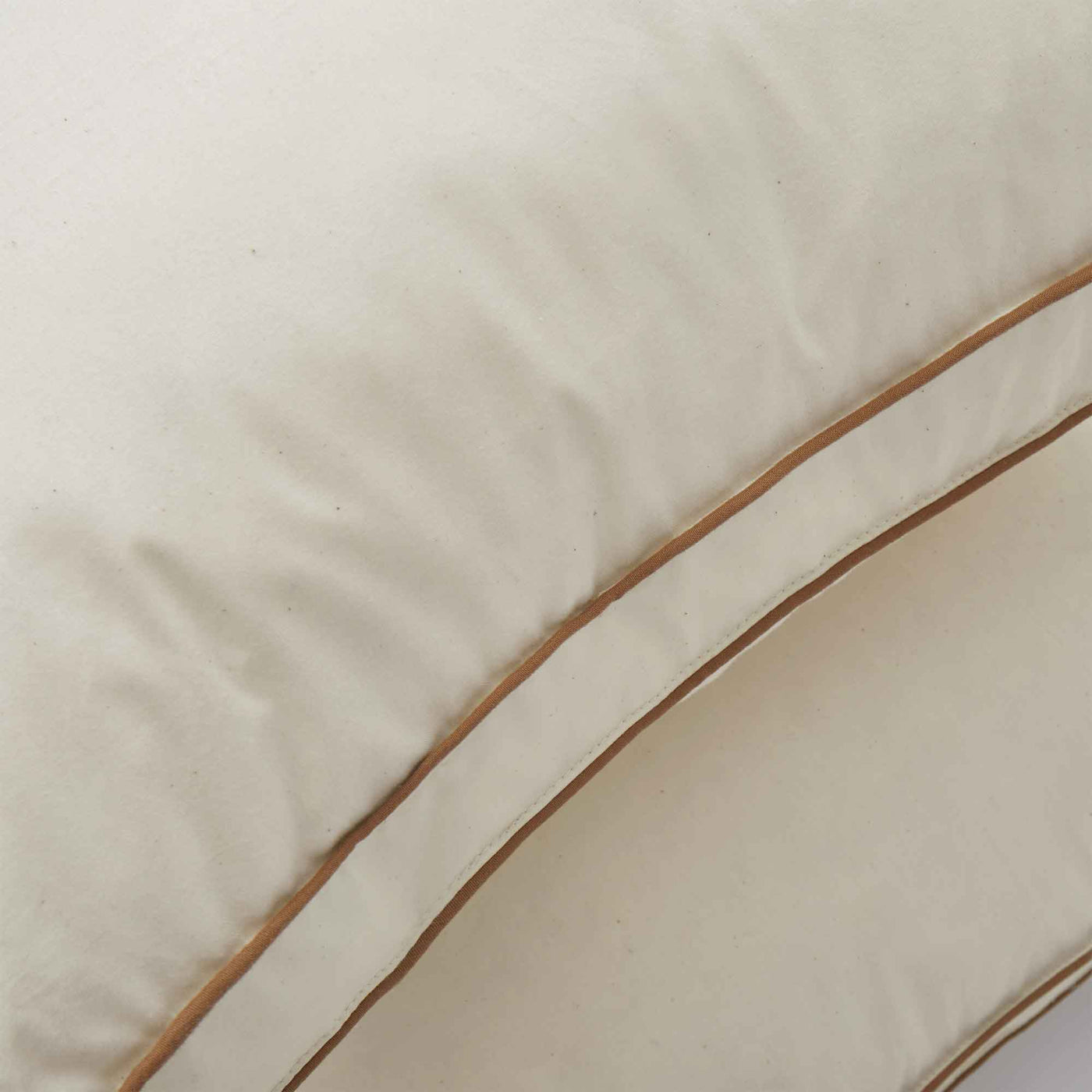 2 Pack Organic Cotton Down Feather Pillows for Back and Side Sleepers