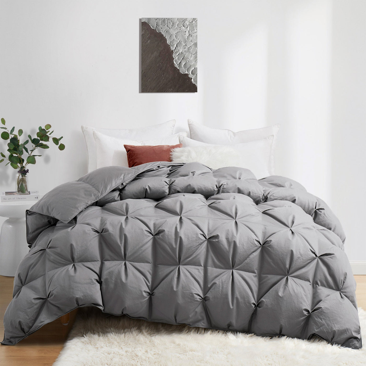 Puredown Luxury White Down Comforter