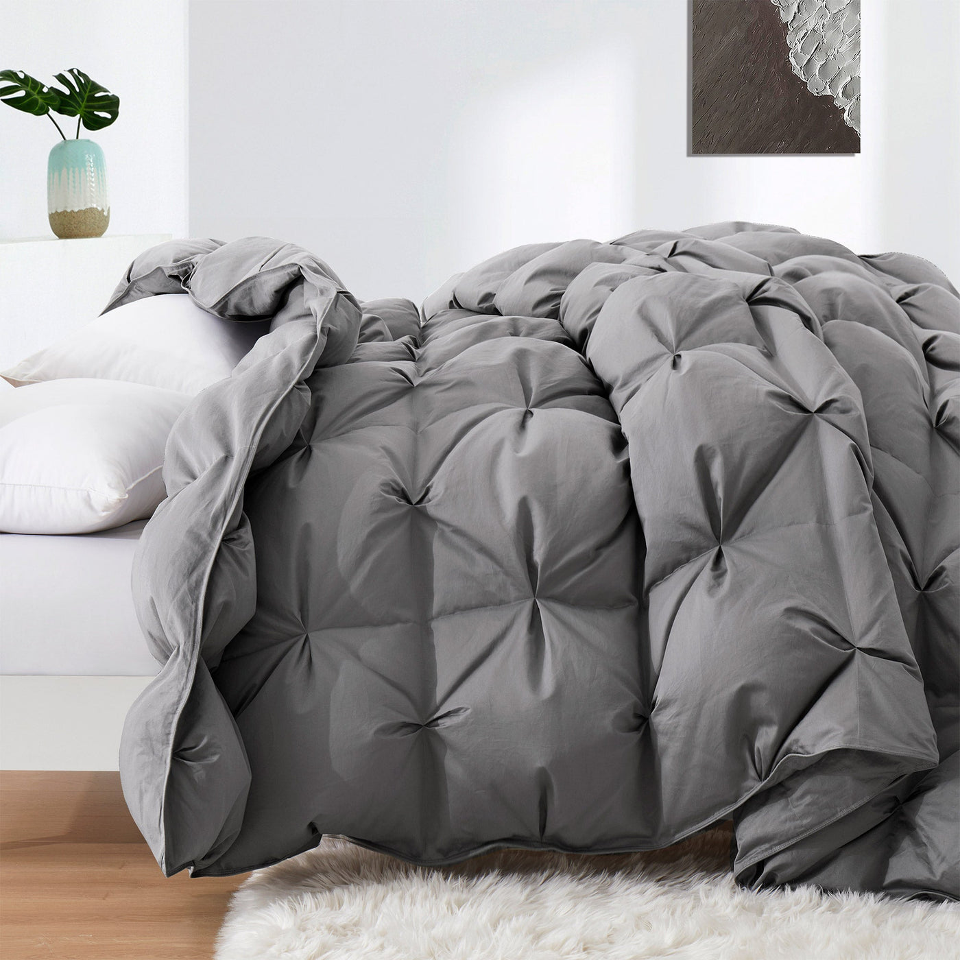 Puredown Luxury White Down Comforter