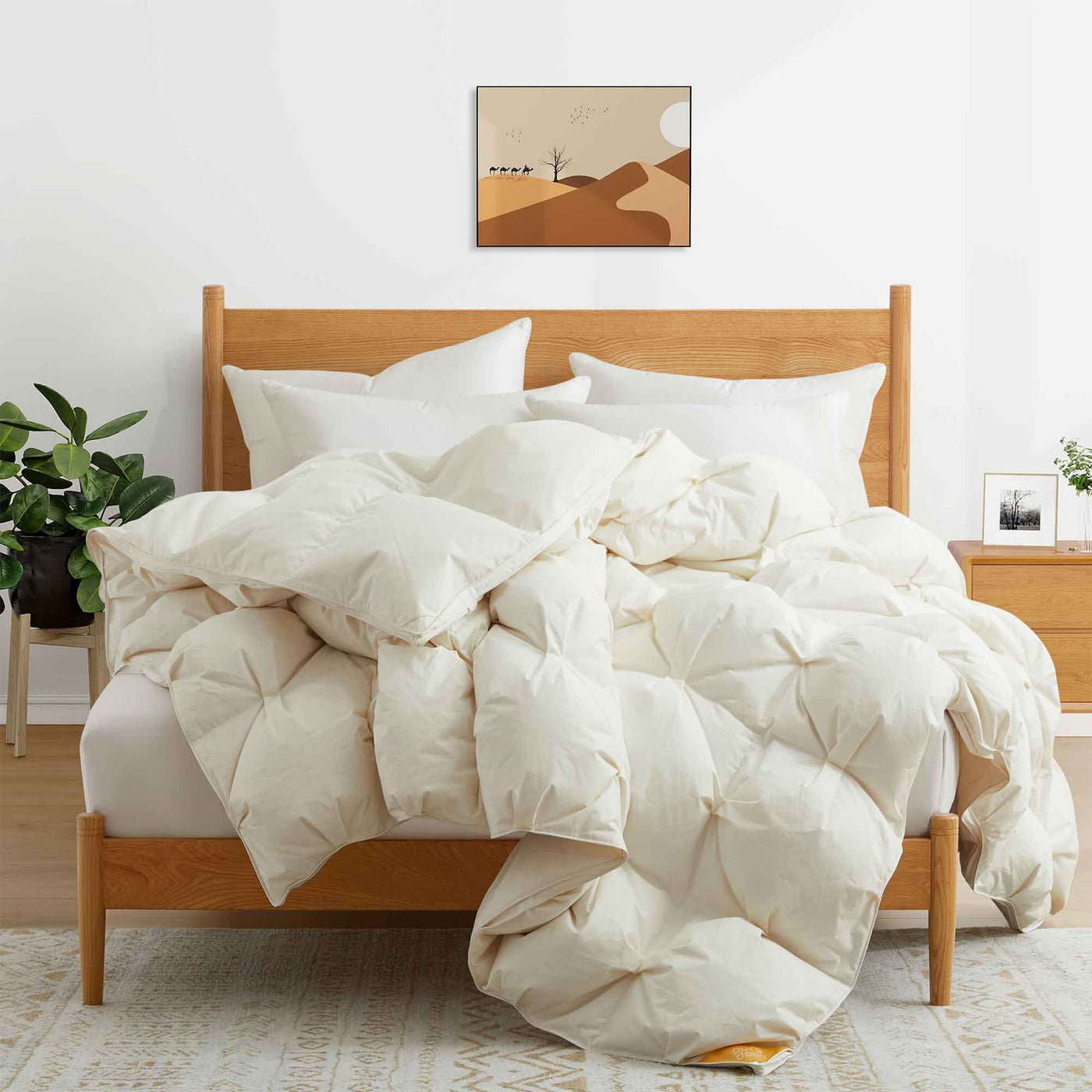 Puredown Luxury White Down Comforter