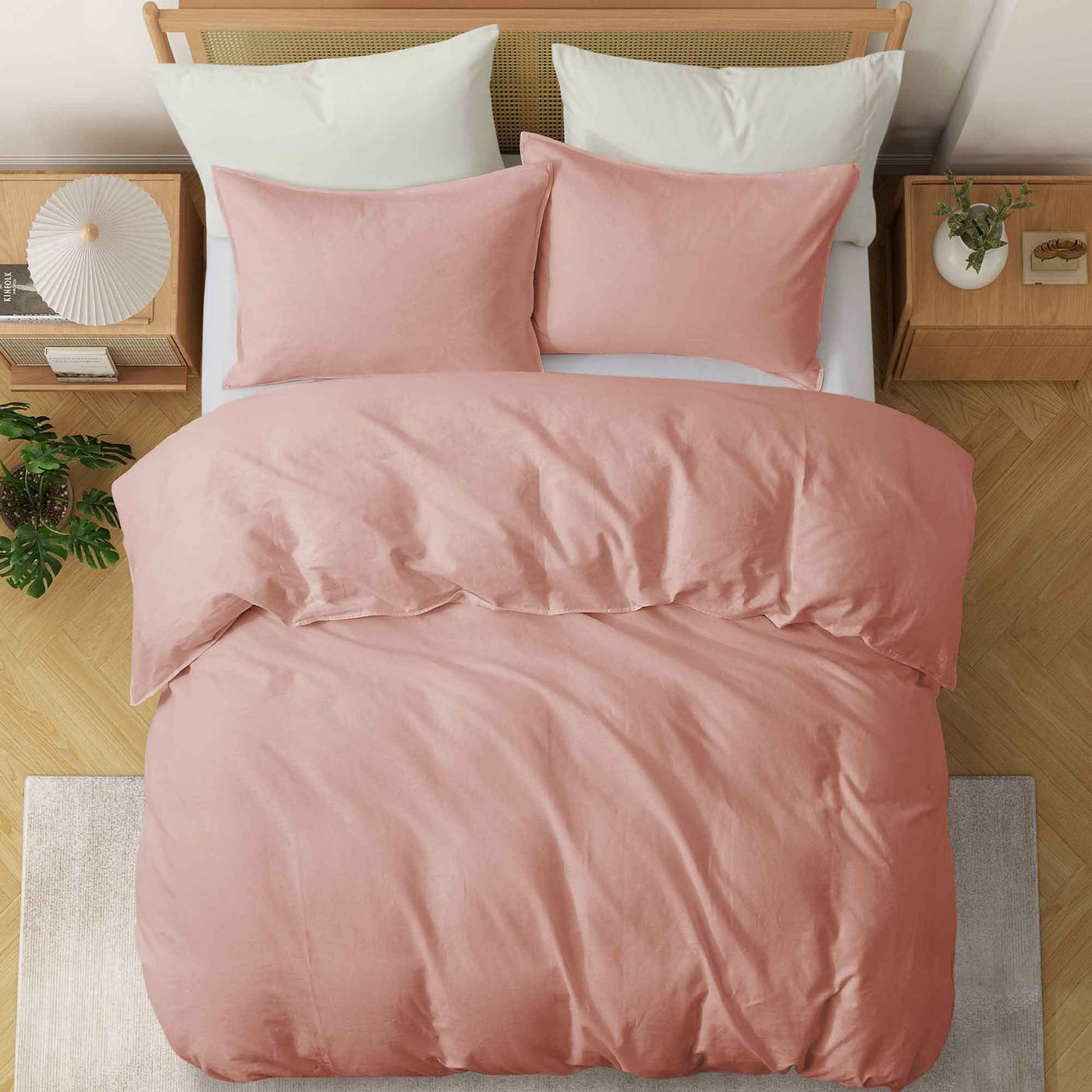 All Season Organic Cotton Comforter and Duvet Cover Set