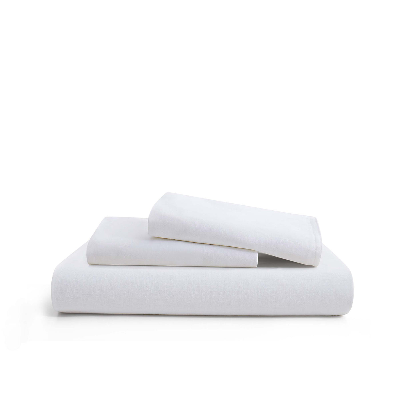 Linen Cotton Blend Duvet Cover Set with Pillowcases
