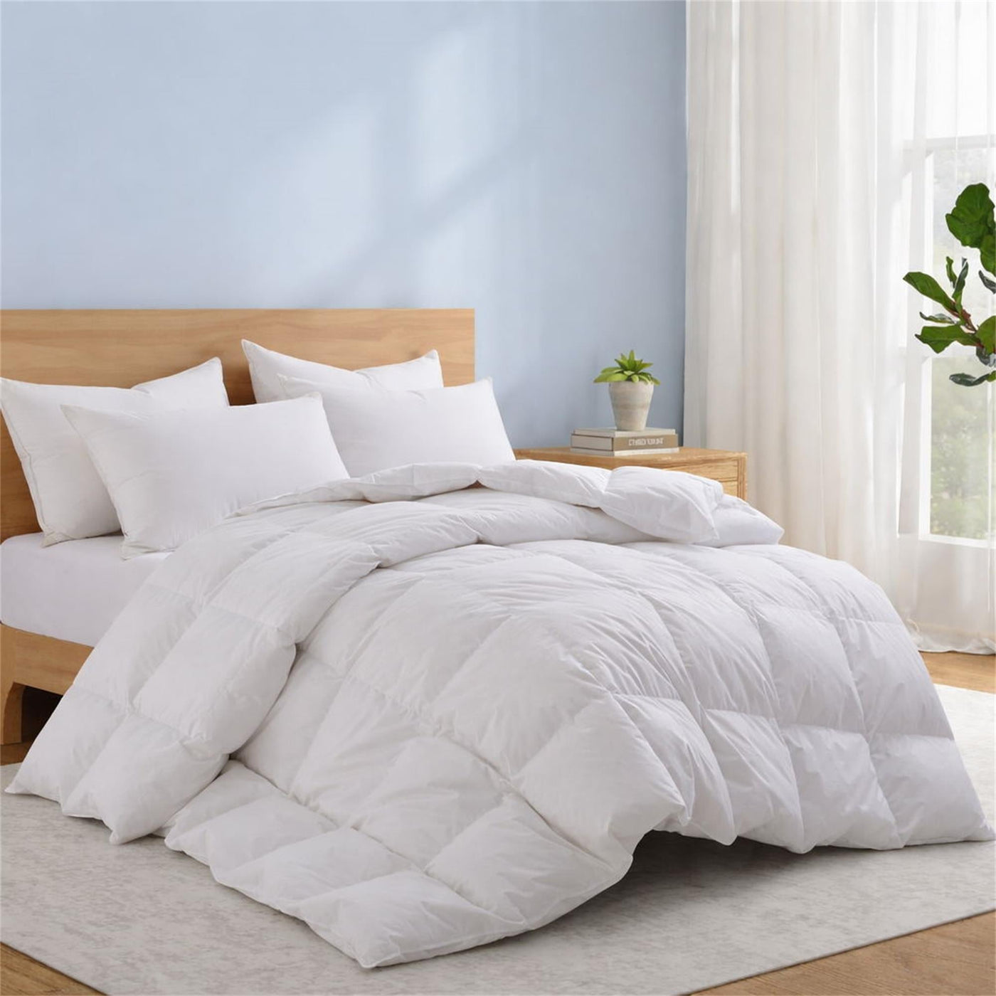 Premium Goose Feather Comforter