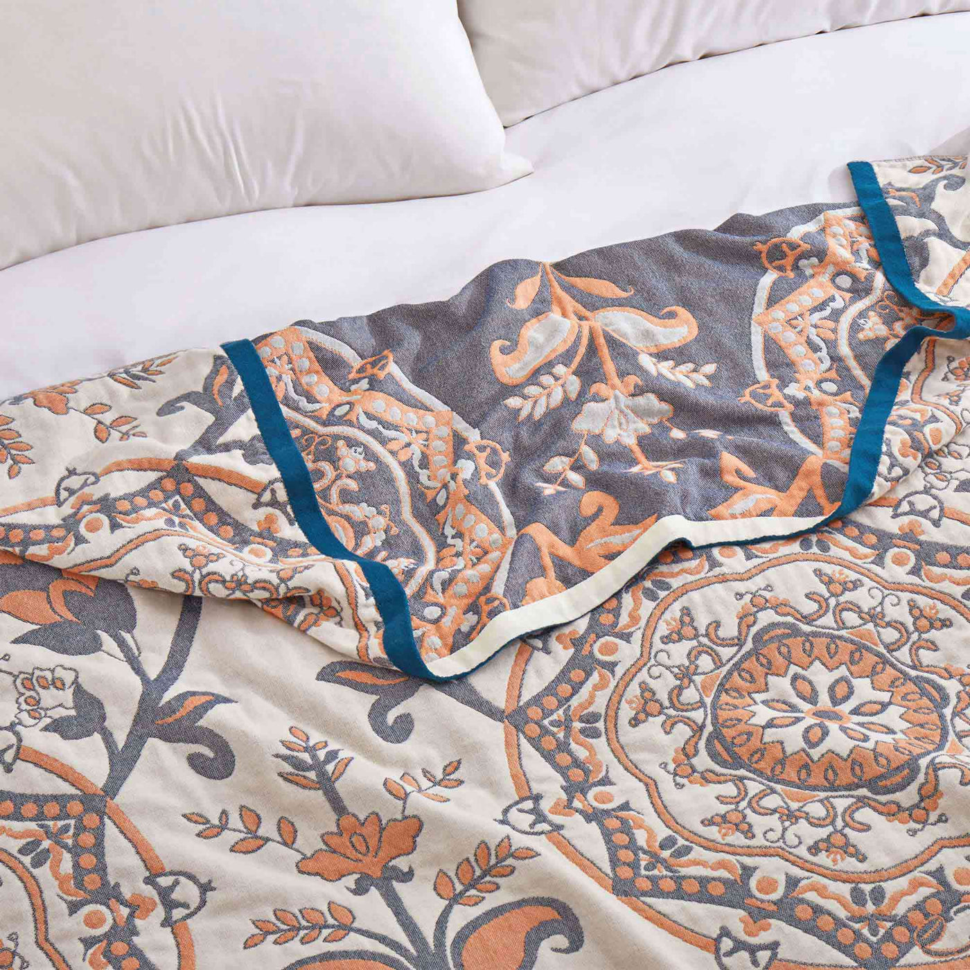Boho Cotton Throw Blanket