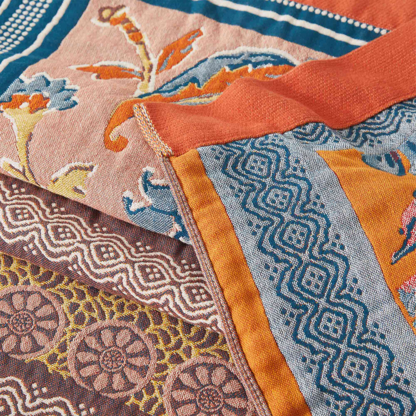 Boho Cotton Throw Blanket