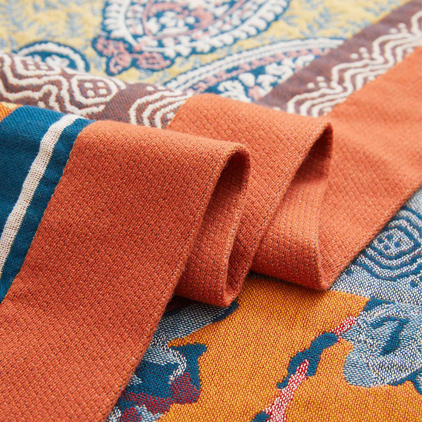 Boho Cotton Throw Blanket