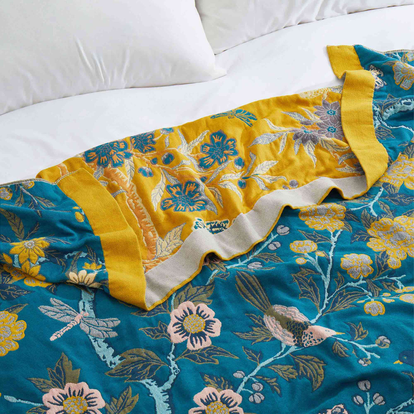 Boho Cotton Throw Blanket
