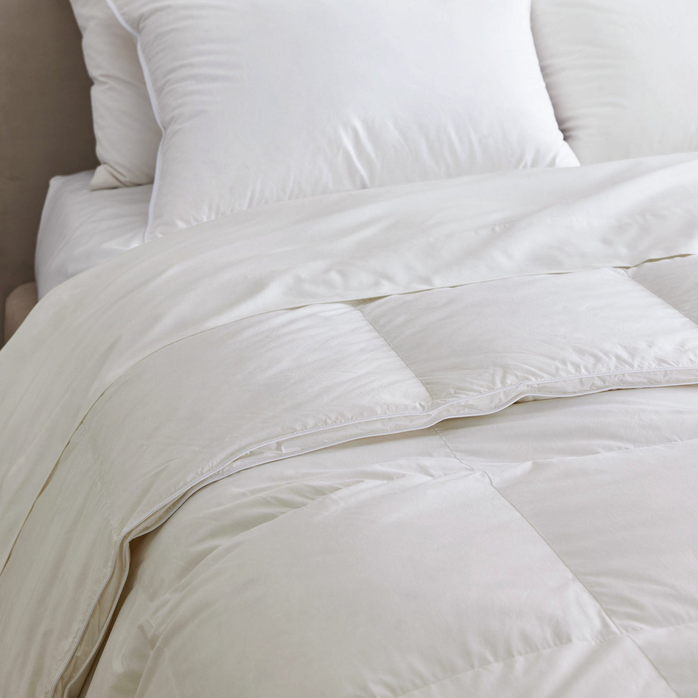 German-Made Down Comforter & Pillow Bundle