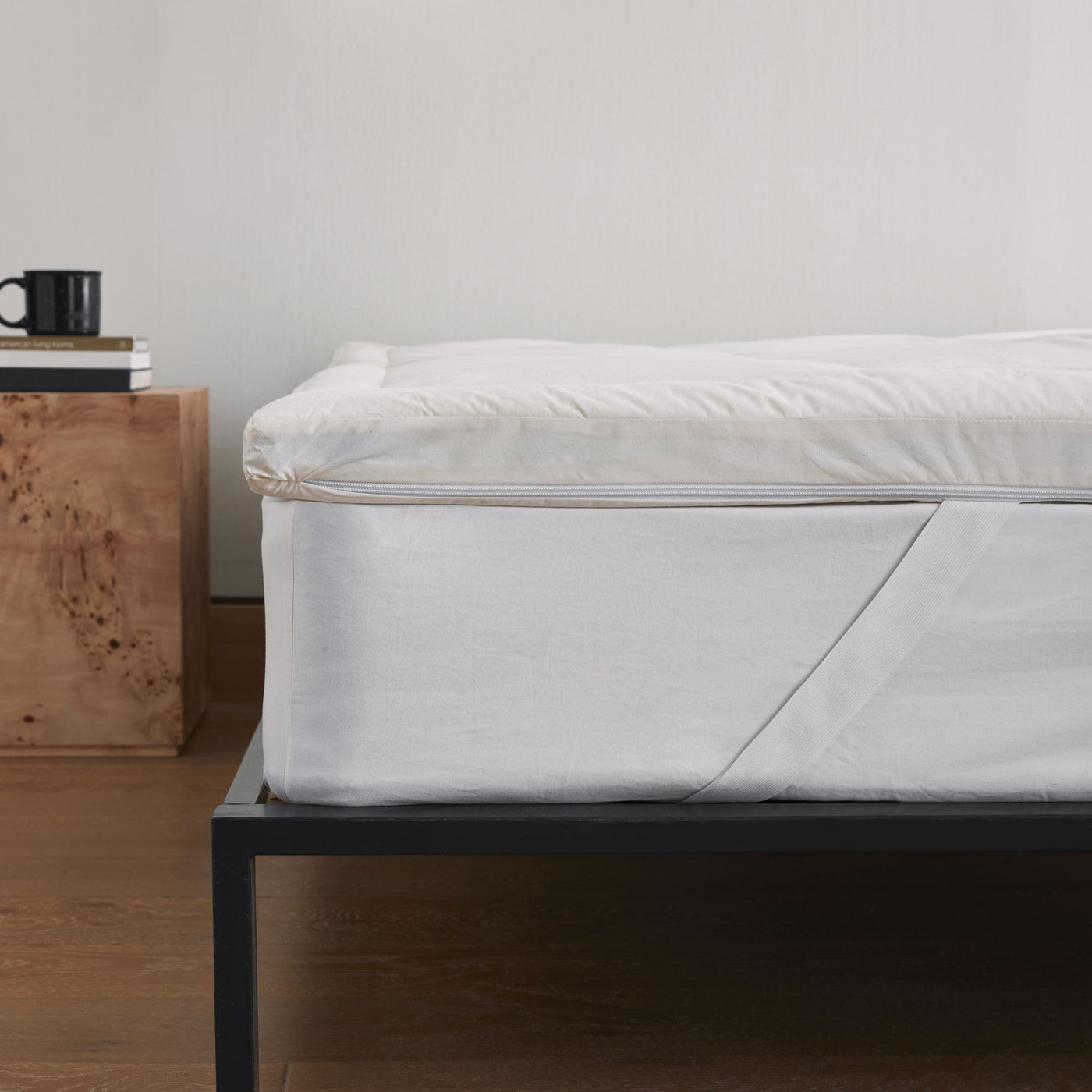 Organic Cotton Down Feather Memory Foam Mattress Topper