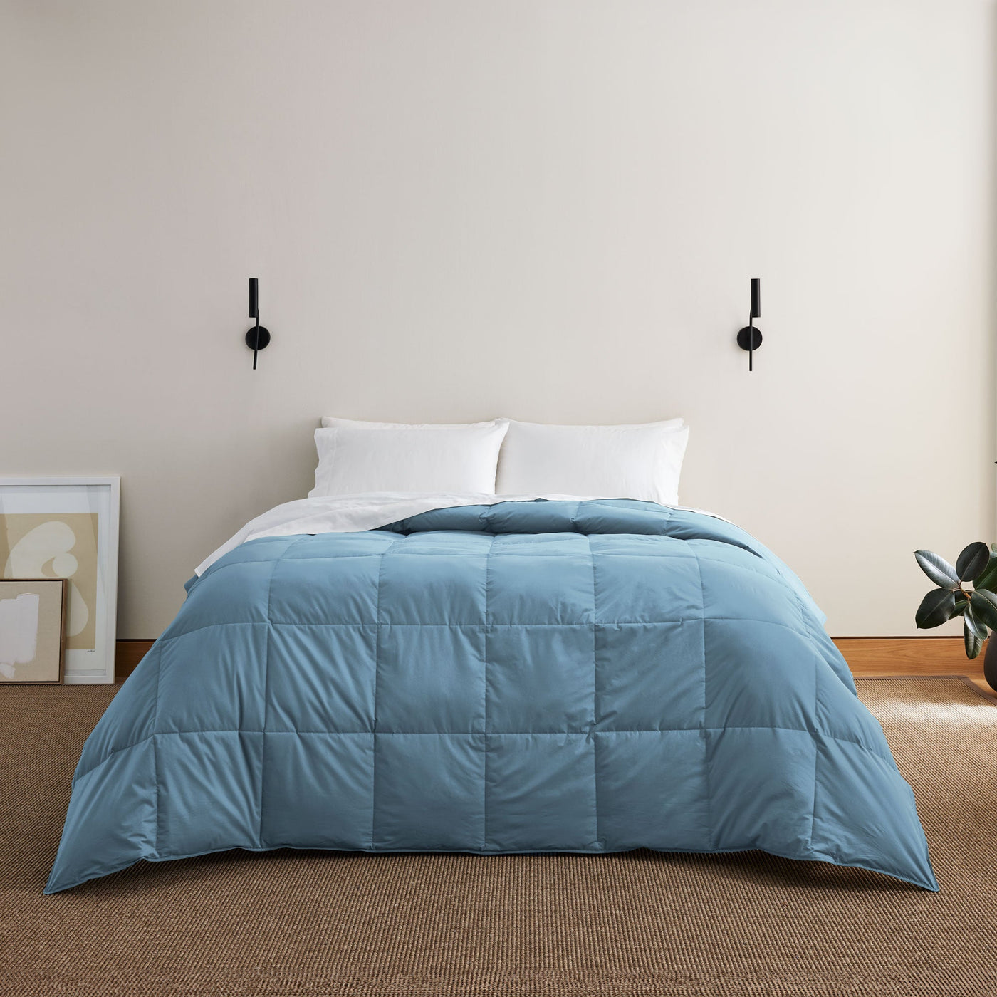 All Season Organic Cotton Down & Feather Comforter