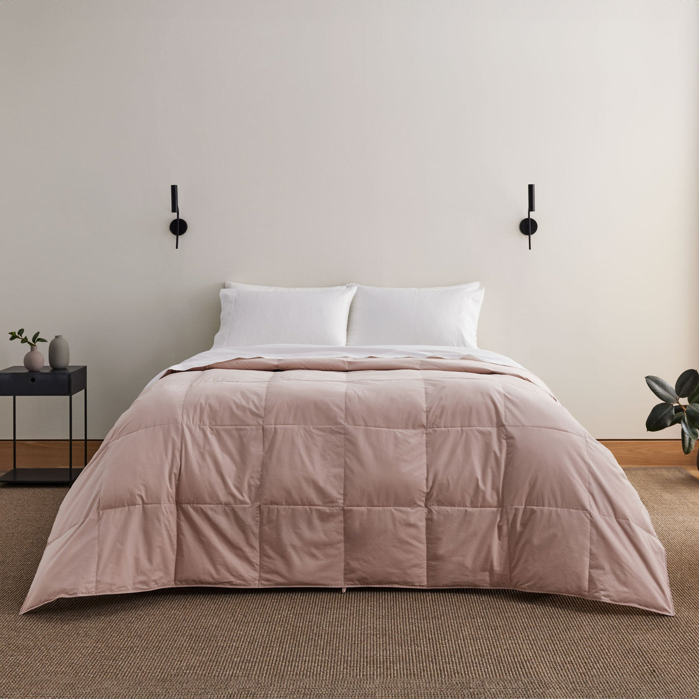 All Season Organic Cotton Down & Feather Comforter