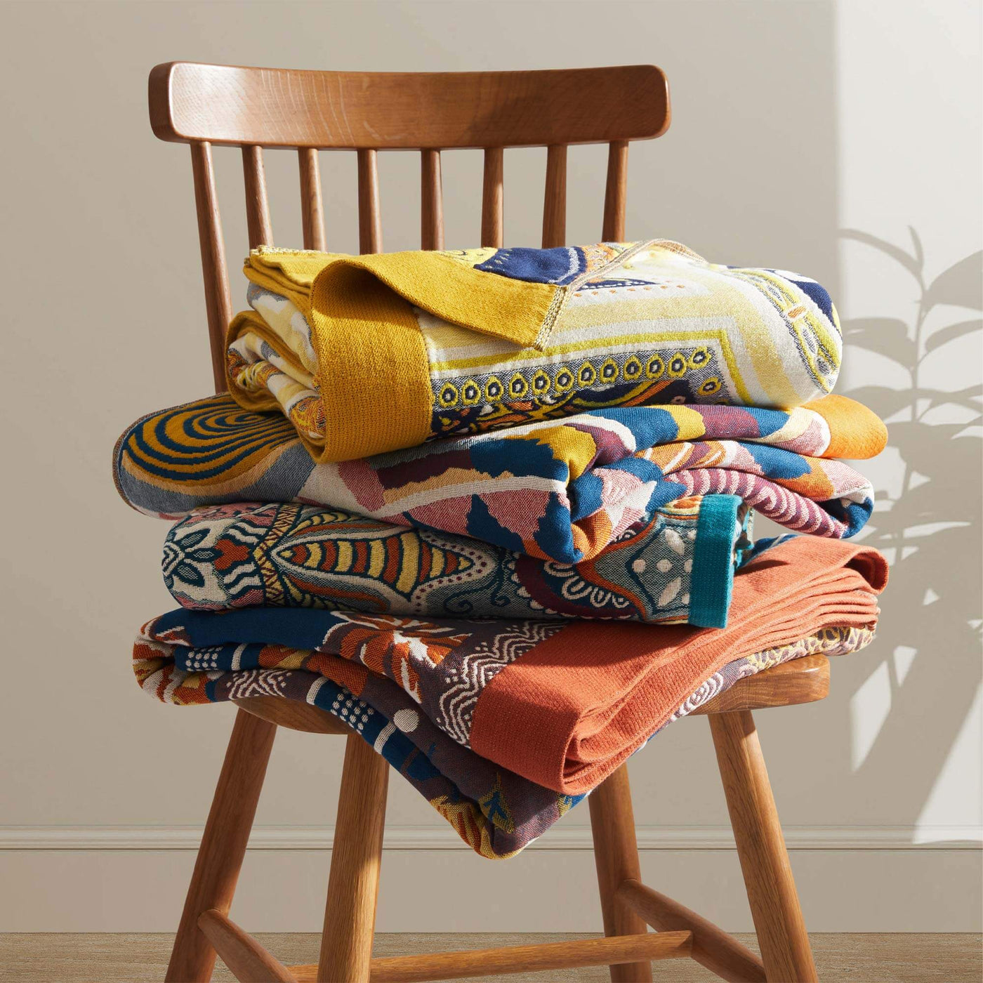 Boho Cotton Throw Blanket