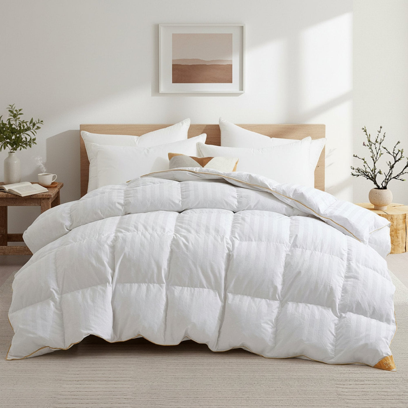 Made in Germany All Season Goose Down Feather Comforter