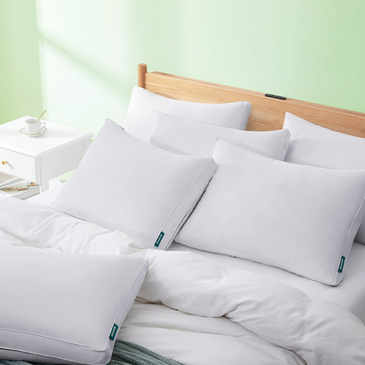 Downcle Made in USA Sustainable Down Pillow