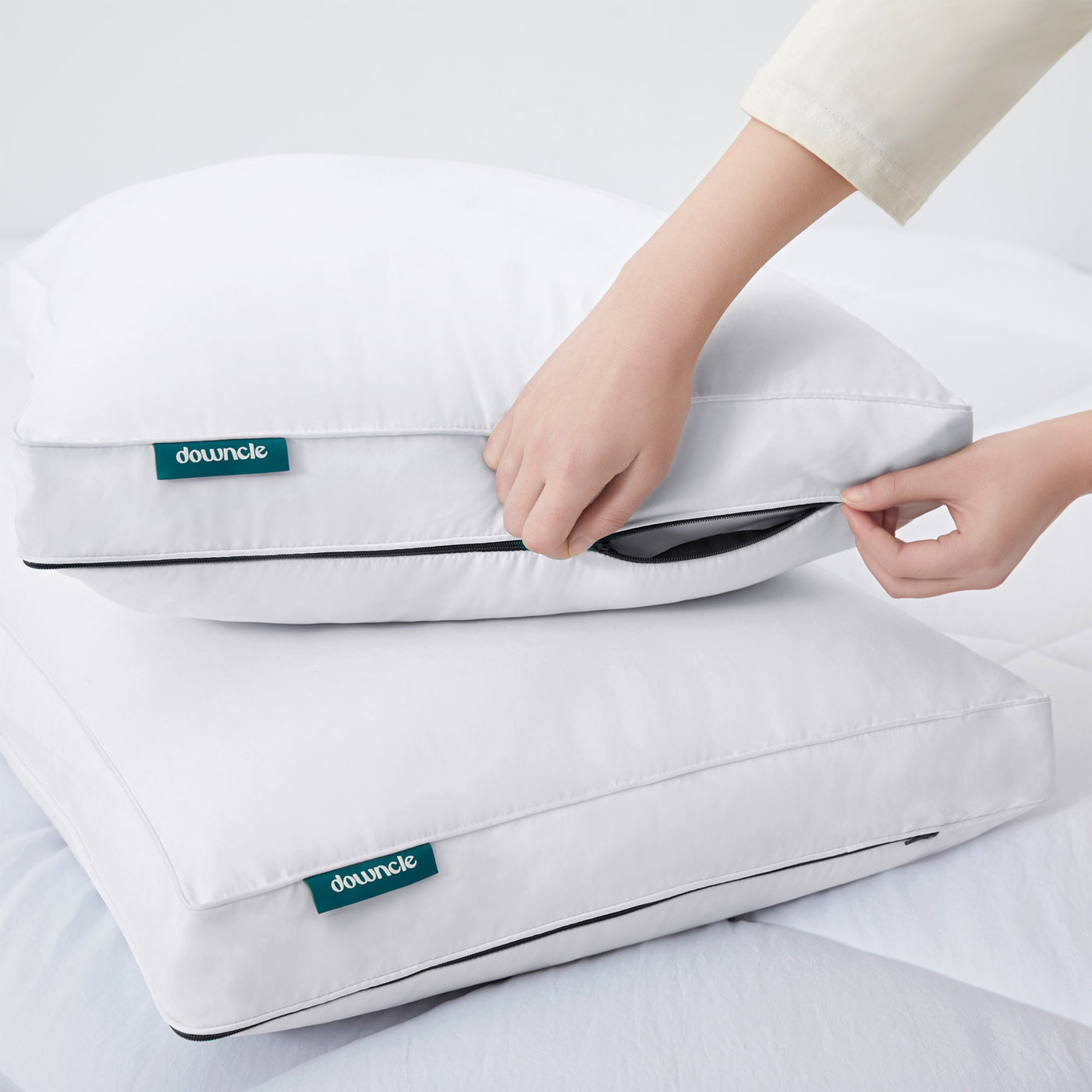 Downcle Made in USA Sustainable Down Pillow